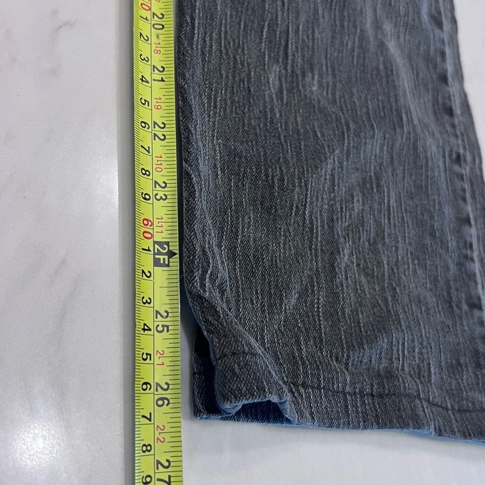 Levis 569 Loose Straight Fit Jeans‎ Mens 34x36 Black Wash Denim Pants READ